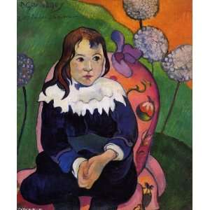 Hand Made Oil Reproduction   Paul Gauguin   32 x 38 inches   M. Loulou