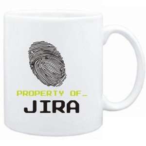 Mug White  Property of _ Jira   Fingerprint  Female Names  