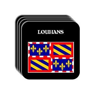  Bourgogne (Burgundy)   LOUHANS Set of 4 Mini Mousepad 