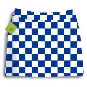  Loudmouth Golf Womens Skorts: Derby Chex   Size 4 