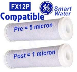 Set Of 2 Reverse Osmosis Filter GE FX12P Compatible  
