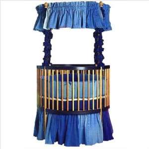  Little Miss Liberty Rock N Roll 80s Round Baby Crib Canopy 