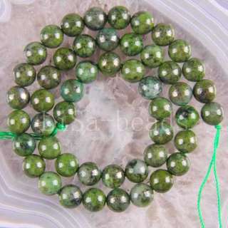 8MM Genuine Green Lapis Lazuli Beads Gem Strand LC035  