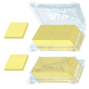 Yellow, Line ruled, Sticky Notes, 3x3 Inches, 12/pack 