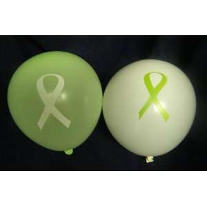  Lime Green Ribbon Balloons (24 Balloons): Everything Else
