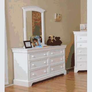  Ligo SAV011 70W ColorBox 6 Drawer Dresser   White