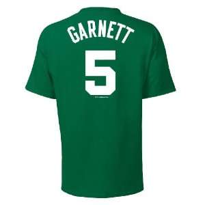Boston Celtics Kevin Garnett Name and Number T Shirt  