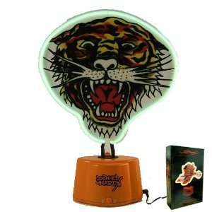   Ed Hardy Tiger Open Mouth Neon Light Sculpture Sign