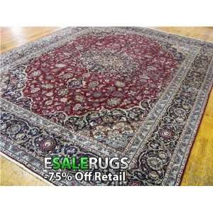  9 7 x 12 8 Mashad Hand Knotted Persian rug