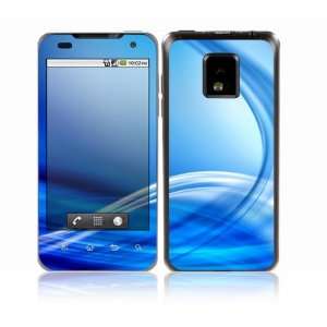  LG Optimus 2X Decal Skin Sticker   Abstract Blue 