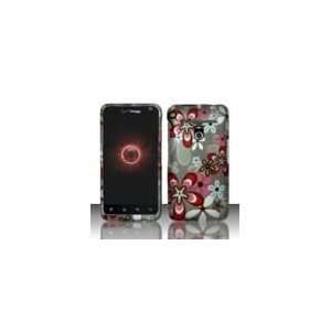  LG Revolution 4G VS910 Flowers Design Rubberized Hard Case 