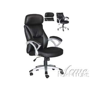  Lexia Black PU Match Pnematic LIfe Office Chair: Home 