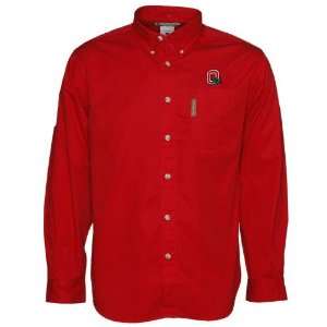   Collegiate Lewisville Twill Long Sleeve Shirt: Sports & Outdoors
