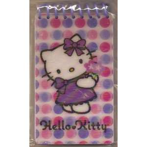  Hello Kitty Lenticular Moving Dots Notepad Office 