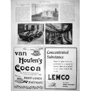   1901 Electric Railway Line Budapest Houten Cocoa Lemco