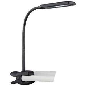    Lite Source Zaiden Black LED Clamp Desk Lamp: Home Improvement