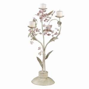  Laura Ashley KBLS1871 Blossom Candle Rack, Embossed 