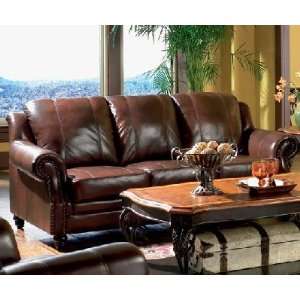   Princeton Tri tone Leather Finish Sofa Coaster Sofas