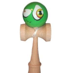  Kendama Faces Green Silly Eyes 