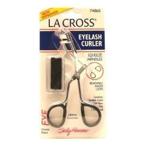  La Cross Eyelash Curler Metal With Refill (Case of 6 