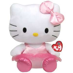    Ty Beanie Buddy Hello Kitty   Ballerina (Large) Toys & Games