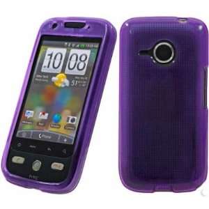  Cellet Purple Flexi Case For HTC Droid Eris Cell Phones 