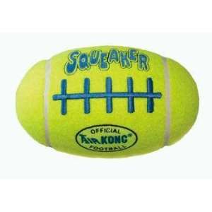  Kong Air Squeaker Football Toy Yellow Medium