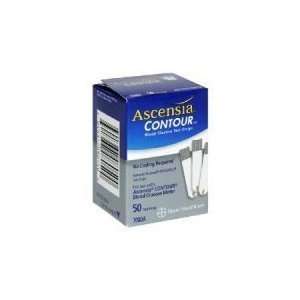Bayer Contour Ascensia  Test Strips 50 Count Box