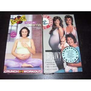   Set Crunch Yoga Mama Prenatal Yoga/Jane Fondas Pregnancy Workout