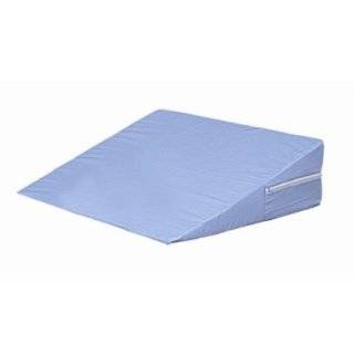   Blue Cover Bed Wedge Foam Wedge Pillow. Good for Acid Reflux, Snoring