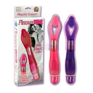  Pleasure Zone Slim Magic Duo   Pink Health & Personal 