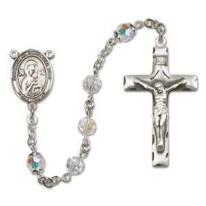  Our Lady of Perpetual Help Crystal Rosary Jewelry