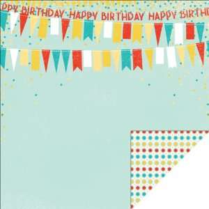  Hip Hooray Boy Double Sided Paper 12X12 Surprise 