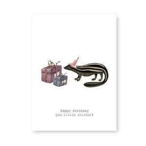   to Desire Greeting Card Happy Birthday you little stinker!: Beauty