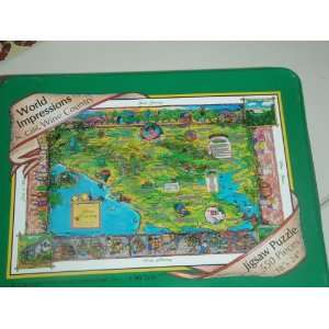   Inc.   ArtMap N. American Pro Football Puzzle Toys & Games