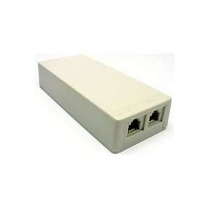   UTP 3260 2 Position RJ11 Surface Mount Box (1 Inch, Gray): Electronics