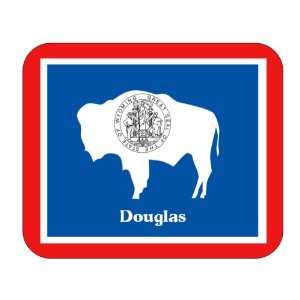    US State Flag   Douglas, Wyoming (WY) Mouse Pad: Everything Else