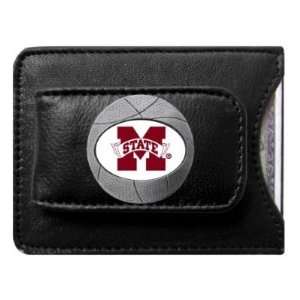 Mississippi State Bulldogs Basketball Credit Card/Money Clip Holder 