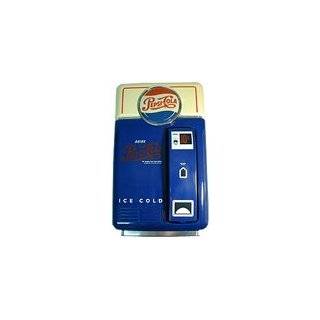 Pepsi Cola Coin Sorter Vending Machine Bank ~ Counts, Sorts, and Makes 