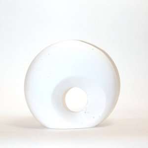  Global Ceramic Vase White 10 Ht.: Everything Else