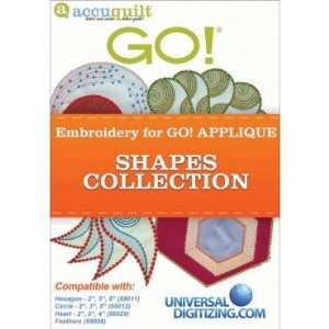  Accuquilt GO Embroidery Digitizing Software   Shapes 