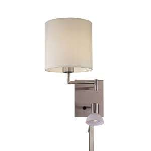 1 Light Wall Lamp w/ Reading Lamp: Home Improvement