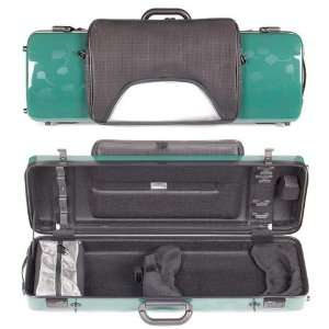 Bam France Hightech 4/4 Violin Case with Limited Edition Green Fleurs 