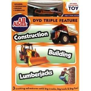 All About Construction Building Lumberjacks DVD w/ Collectible Toy