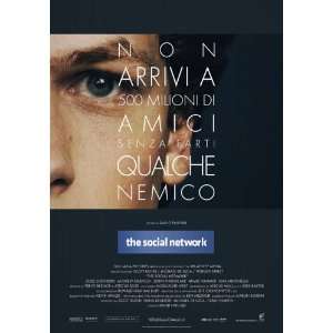  The Social Network (2010) 27 x 40 Movie Poster Italian 