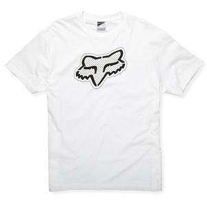  Fox Racing Youth Carbon T Shirt   Youth Small/White 