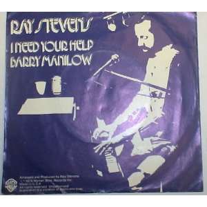 Vintage 9 45rpm Vinyl Record  RAY Stevens Daydream Romance & I Need 