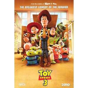  Toy Story 3 Advance C Movie Poster Double Sided Original 