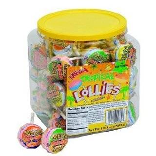 Ce De Candy Mega Smarties Lollies (60 Pops Per Tub)  