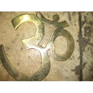 Om Symbol in Brass